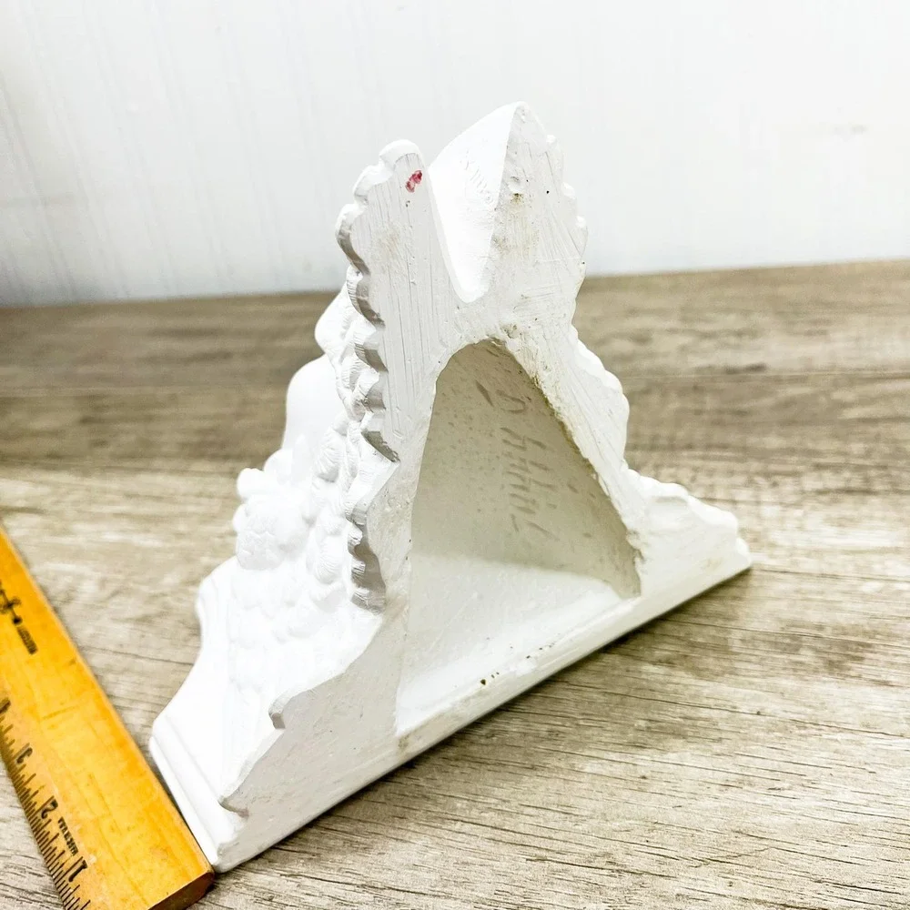Vintage Cherub Shelf Set: Mid-Century Modern Angel Decor